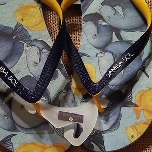 Samba Sol Men's flip-flops, New. Sz 12
